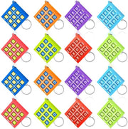 Accessorio per bambini in forma di gioco del Tic Tac Toe - Peso leggero - Portatile - Regalo per bambini - Giochi per bambini - Mini gioco - Dimezzioni ca. 4,5 x 5,7 cm