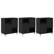 Credenza | Sideboards 3 pcs Rovere Nero