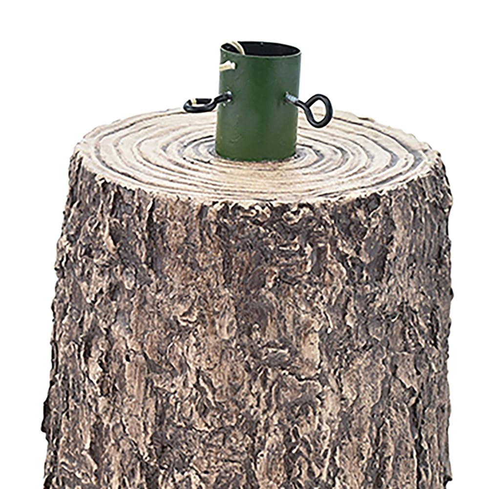 Base Supporto Albero di Natale Tronco Natalizio Attacco Universale Altezza 46 cm