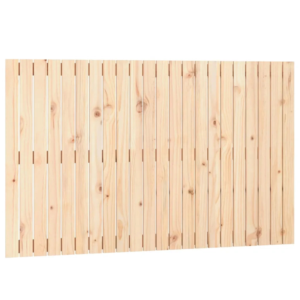 Testiera | Testata da Parete 140x3x90 cm in Legno Massello di Pino