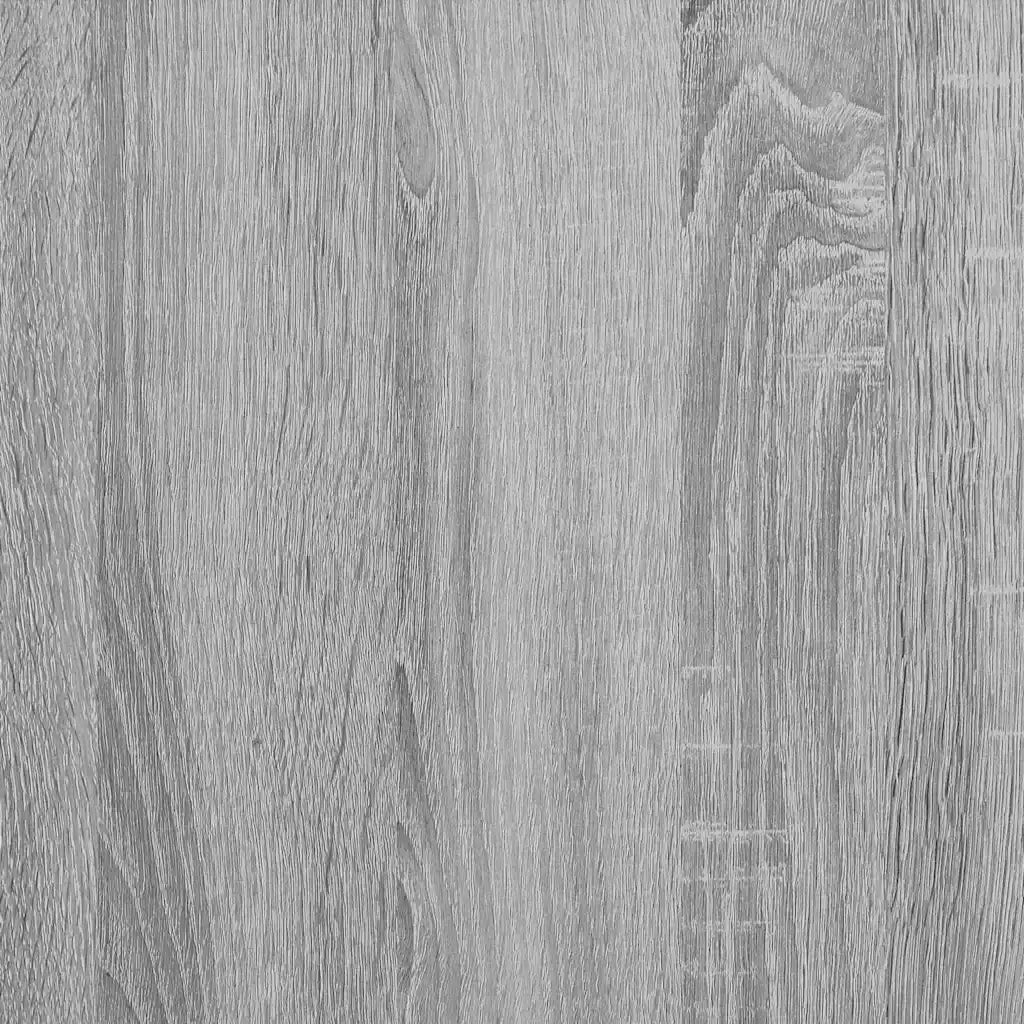 Libreria-Scaffale per Libri-Mobile di Stoccaggio Grigio Sonoma 40 x 29,5 x 149 cm Legno multistrato