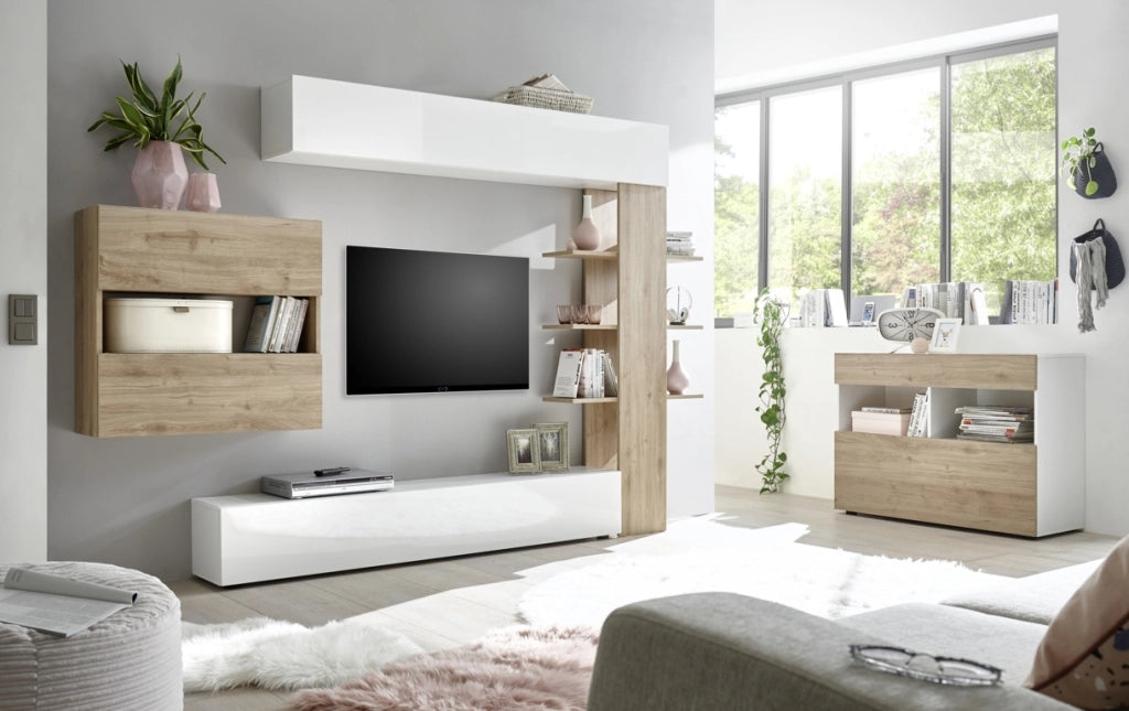 Composizione Living ANDY 1 rovere