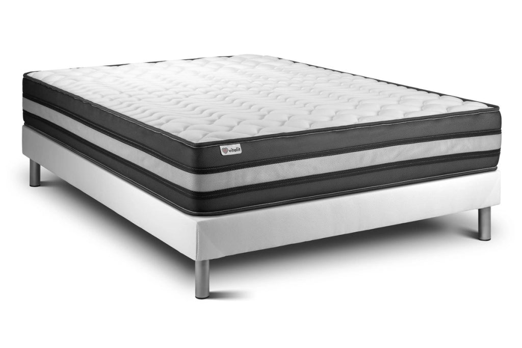 Set materasso e base 200x200 cm - Vital Power Zen