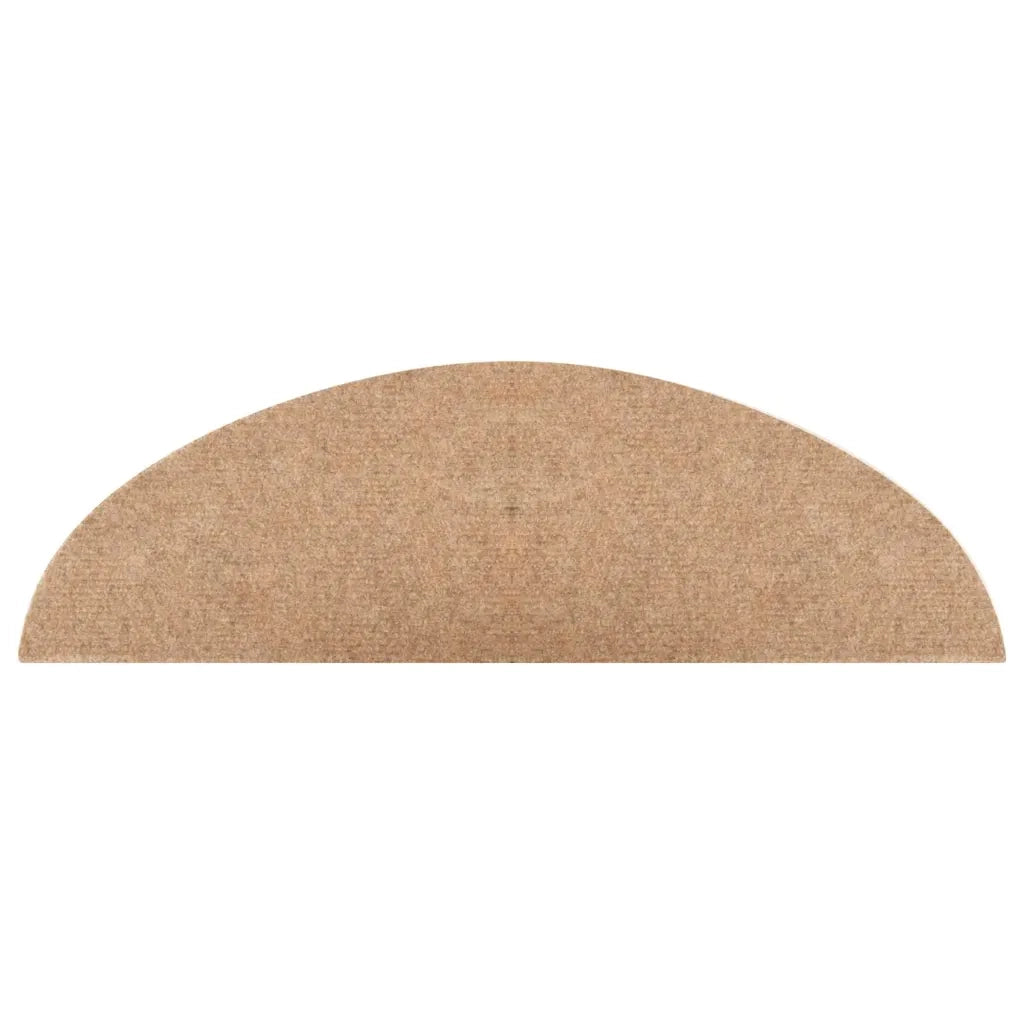 Tappetini Autoadesivi per Scale 20 pz | Gradini per Scale Beige 56x17x3 cm