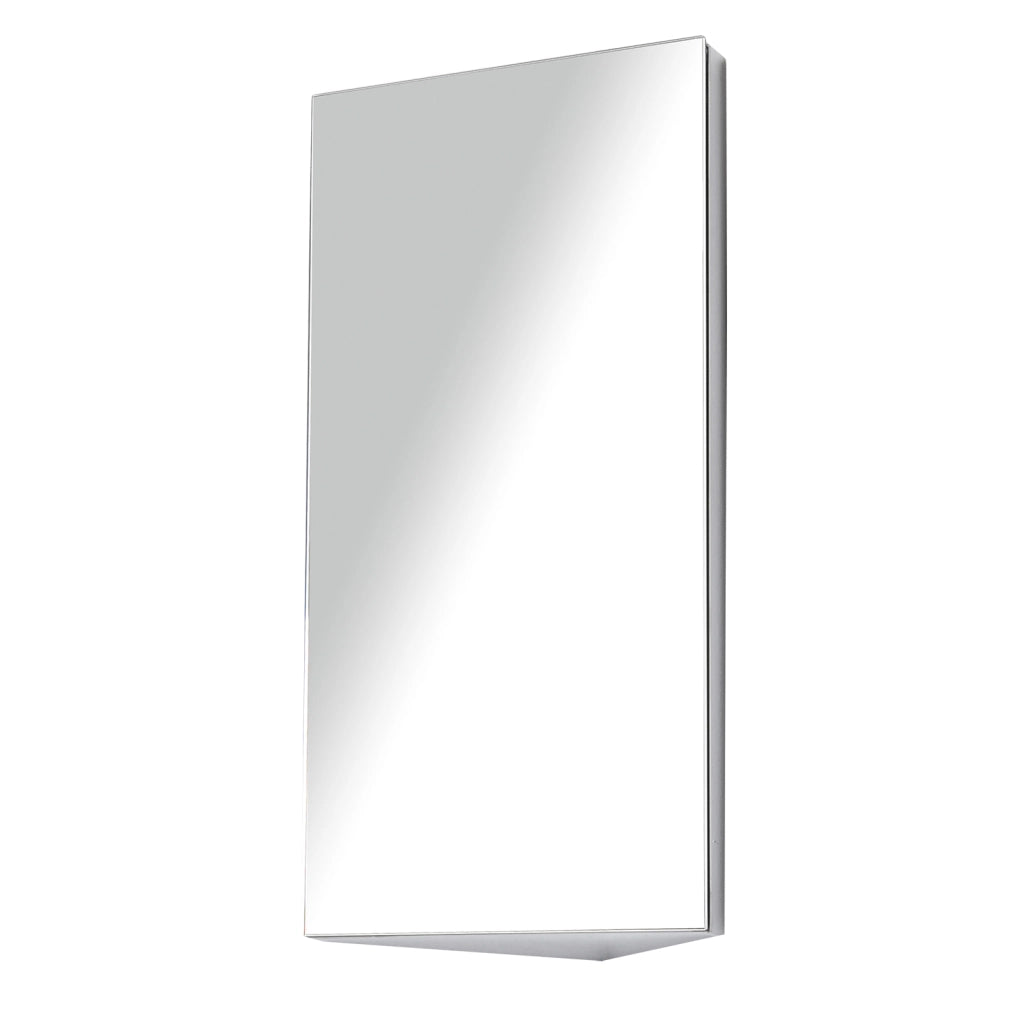Armadietto Specchio da Bagno ¨C Xylo ¨C Angolare Murale Acciaio Inox 30x18x60 cm