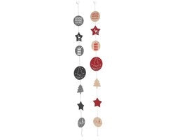 Slinger Decorativo a Doppia Articolarsi per Parete 145 cm - Set di Decorazione per Natale - Decorazione per Finestra - Decorazione per Feste - 2 Pezzi