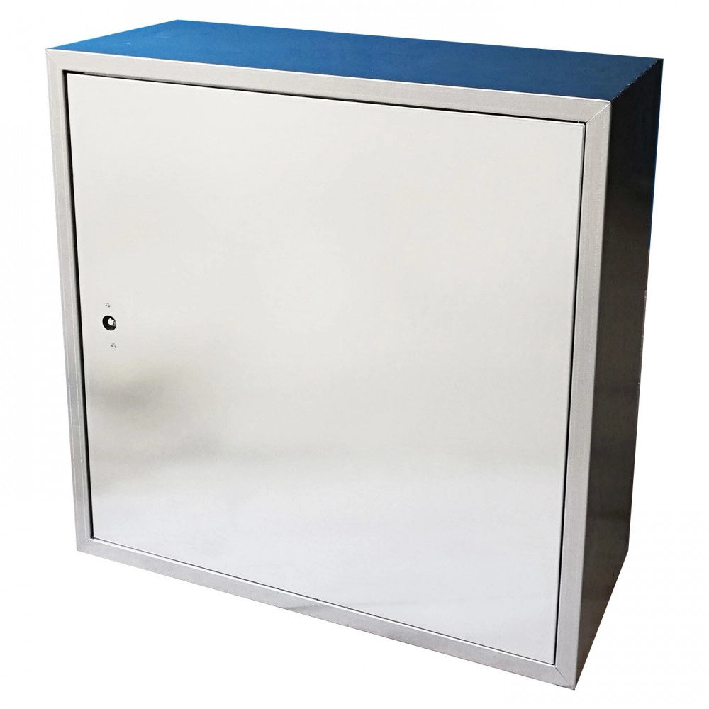 Cassetta cassonetto contenitore zincato profondità 20cm sportello cieco, scegli se  h 50 x l 50 x p 20cm