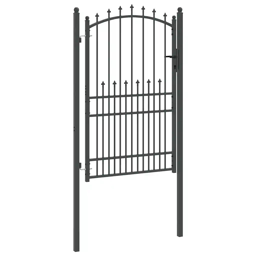 Cancello della recinzione con punte EMMEN 200 x 100 cm 42009021