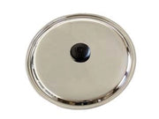 COPERCHIO ACCIAIO INOX- - ø cm 22 - 3 pezzi