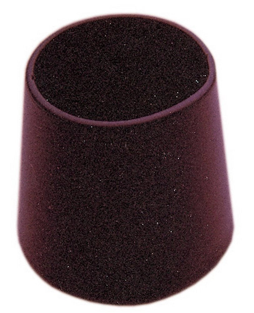100pz sottosedie a goccia neri x tubo mm.22 cod:ferx.13093
