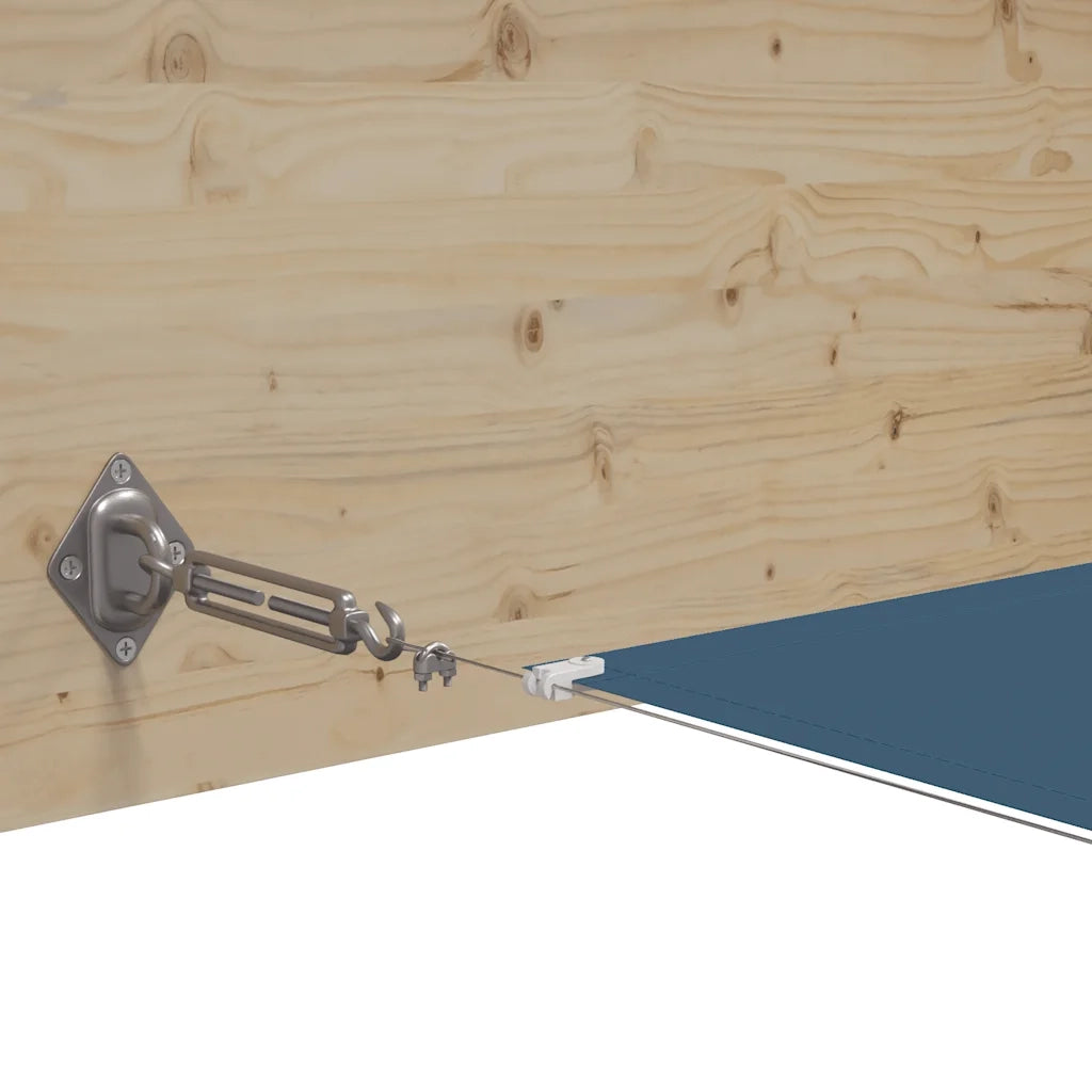 Paravento Verticale-Pannello per balcone Blu 60x1000 cm in Tessuto Oxford