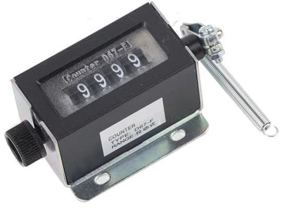 Contatore meccanico 5 cifre - Slittello di precisione - Impiego con contapassi - Precisione nel conteggio - Display digitale - Facile da utilizzare