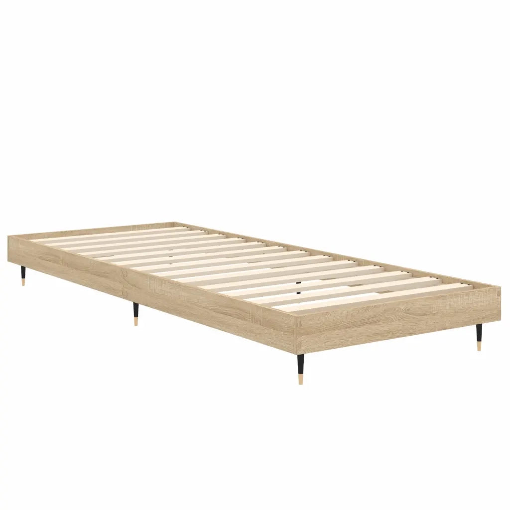 Giroletto senza Materasso Rovere Sonoma 75x190 cm in Truciolato 832208