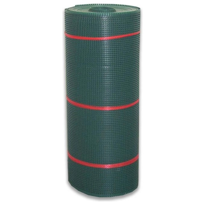 Tenax Rete Plastica Quadra Verde 10X10 Cm 100