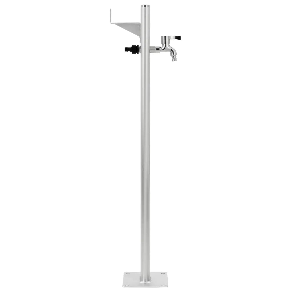 Fontanella a Colonna da Giardino in Allumino 95 cm CFW9429872