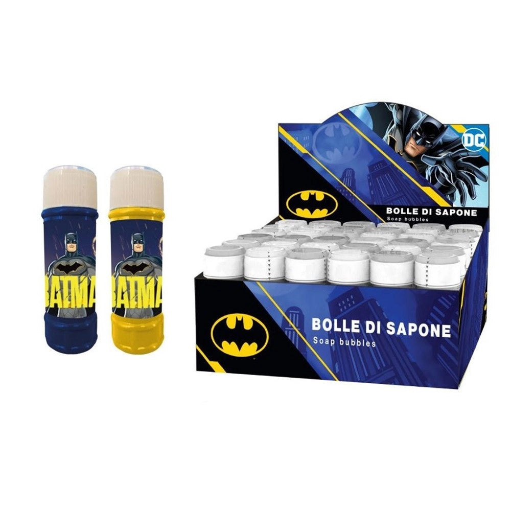Trade Shop - Bolle Di Sapone Confezione Da 36 Pz Flaconi 60 Ml Batman Per Feste Gioco Bambini 959195 -