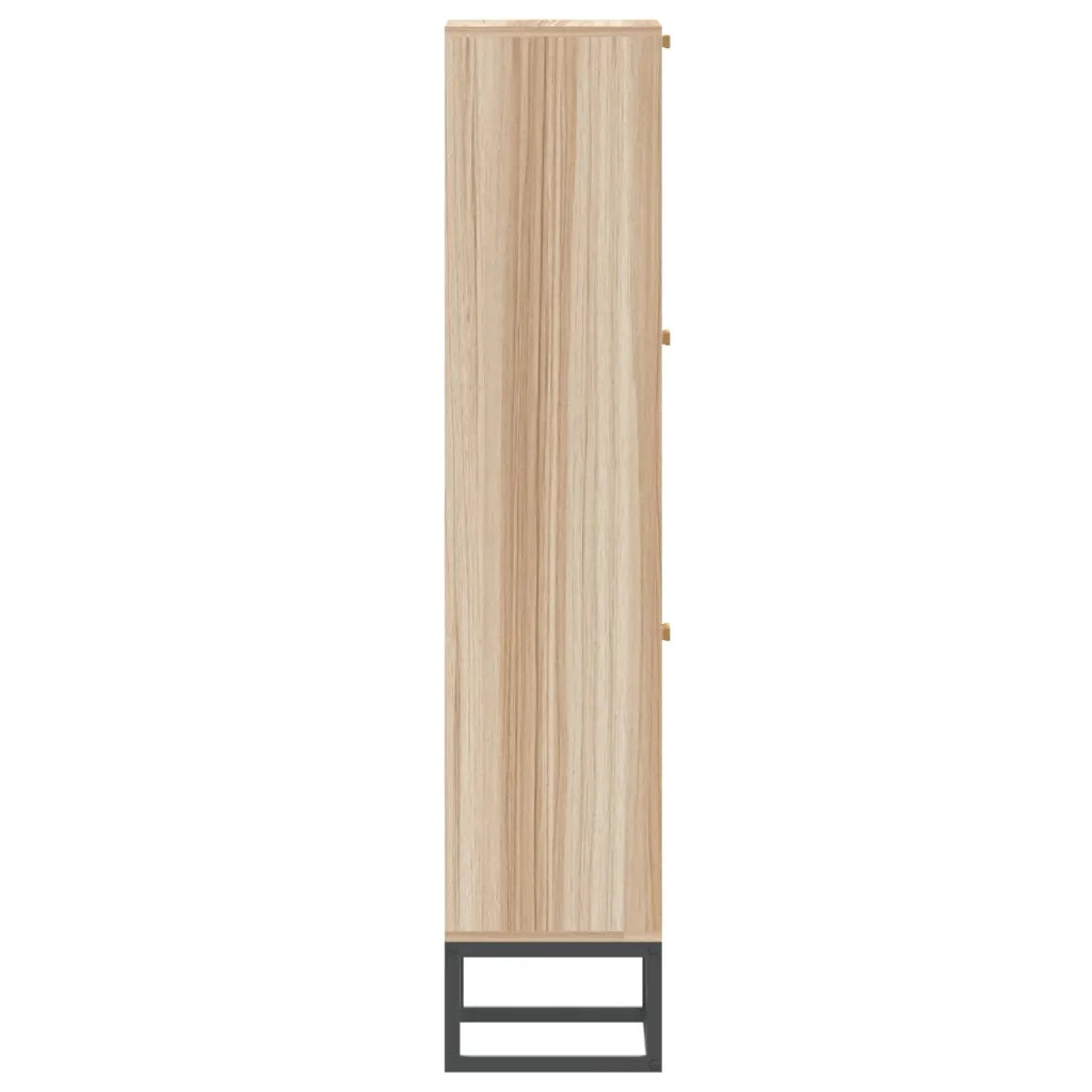 Scarpiera-Scaffale per scarpe 52x25x120 cm in Legno Multistrato