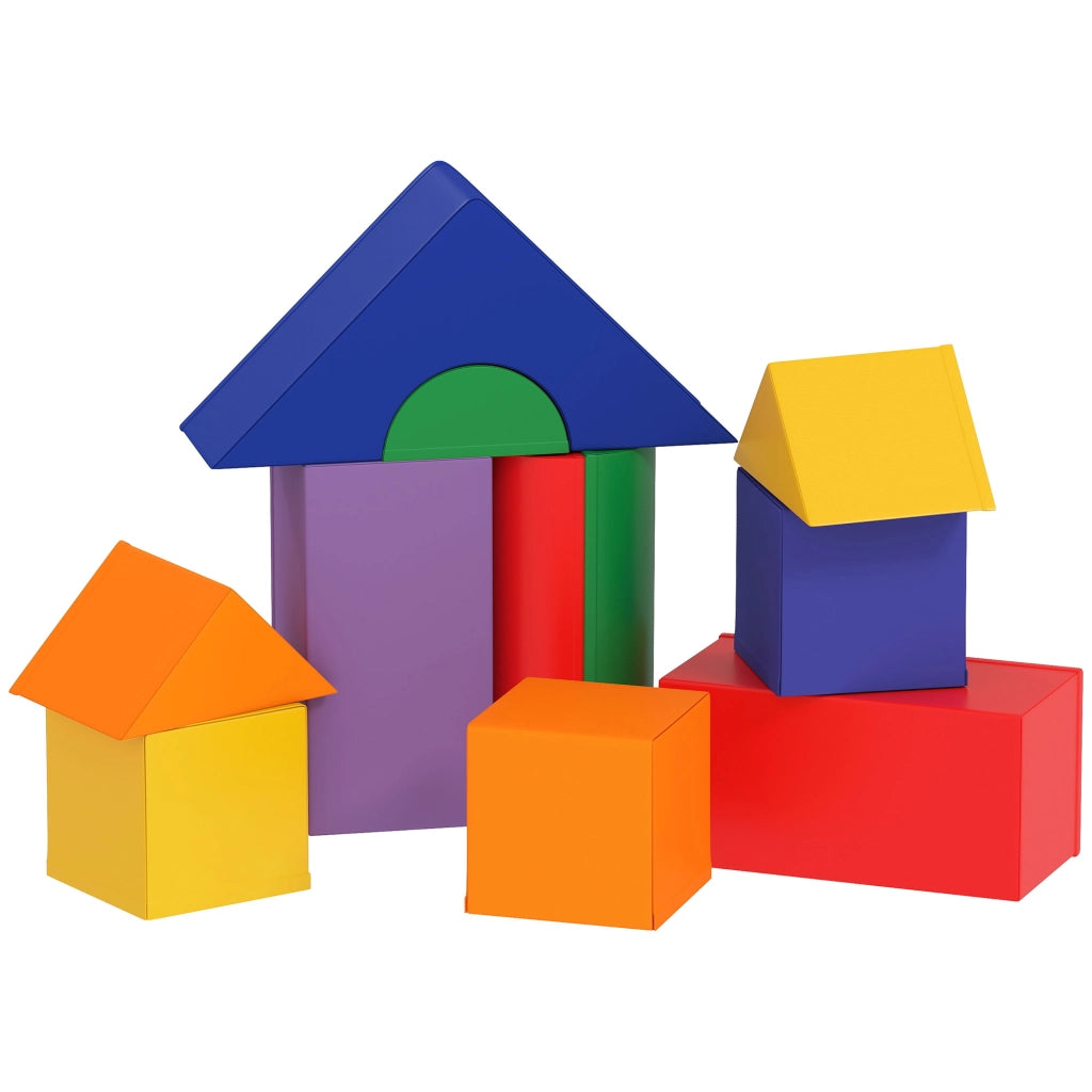 Tappeto gioco motricita' bebe' 11 pezzi ¨C zephmum ¨C multicolore