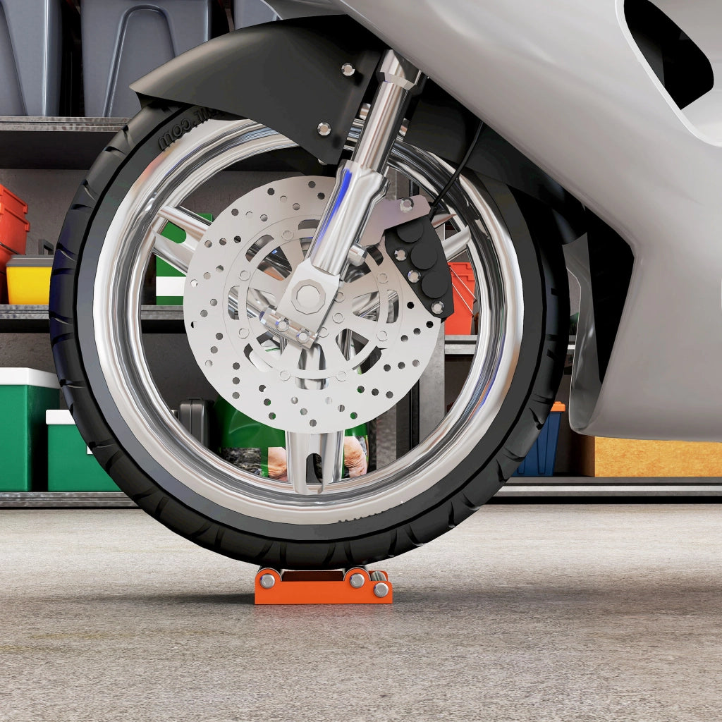 Cavalletto Motociclo per Pulizia ¨C Minimal ¨C Arancione