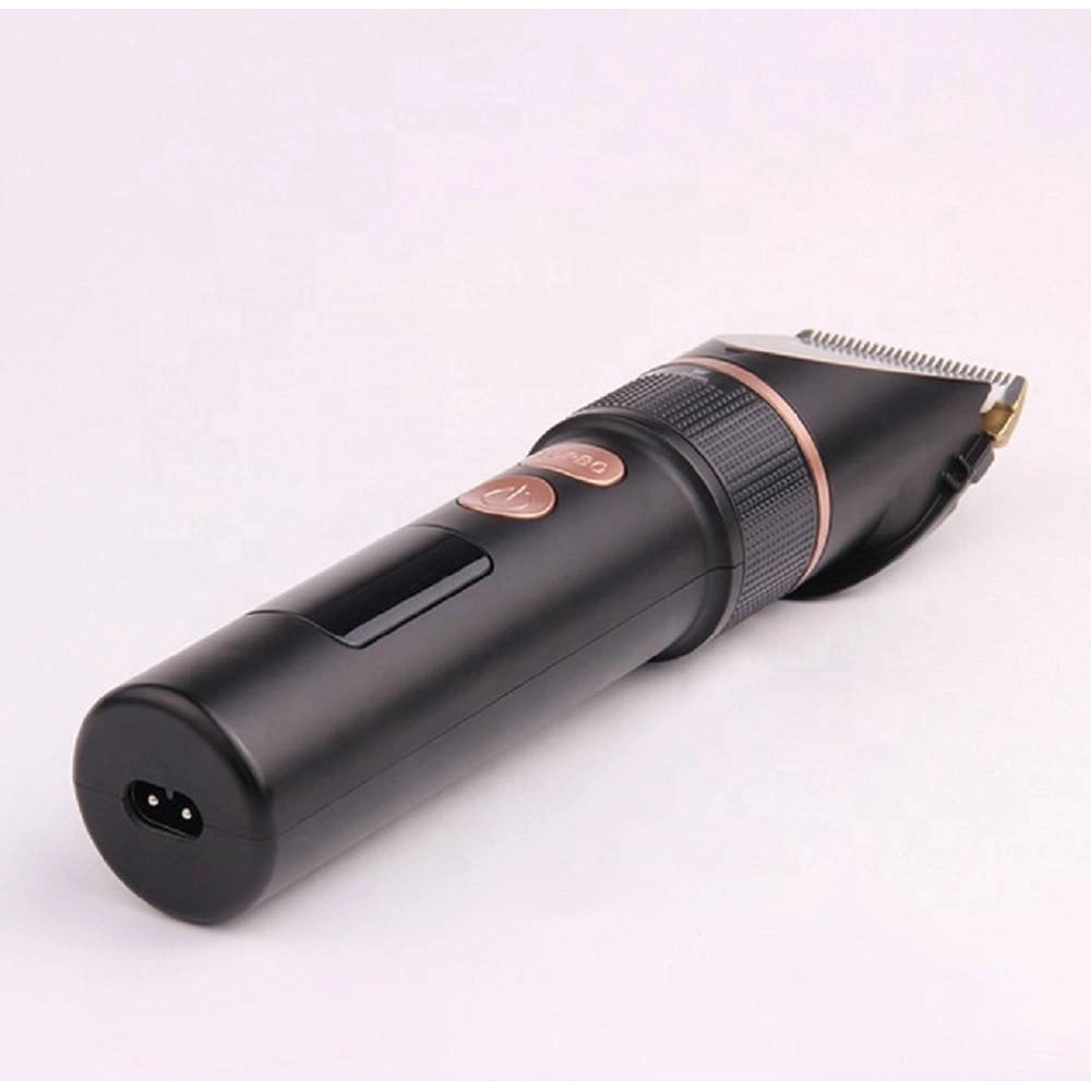 Trade Shop - Tagliacapelli Professionale Trimmer A Batteria Ricaricabile Display Lcd Gm-6609 -