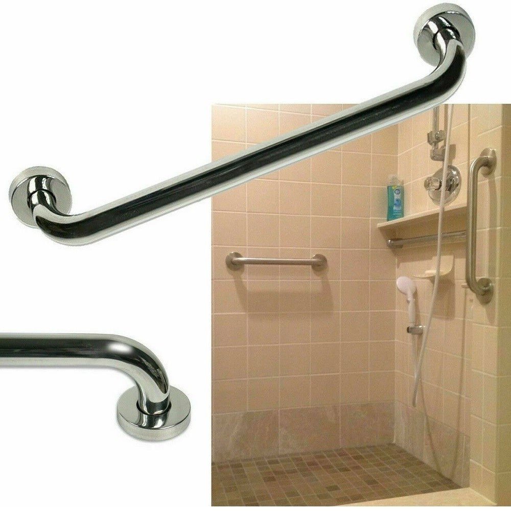 Trade Shop - Maniglione Sicurezza Bagno Maniglia Sostegno Doccia Supporto Anziani Disabili 30cm -
