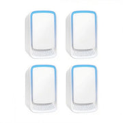 Pulitore dell'aria - 4-pack, pulitore dell'aria a innesco negativo, ioni negativi, pulitore dell'aria per la casa, pulitore dell'aria con ioni negativi, rinfrescante dell'aria, ionizzatore, bianco.