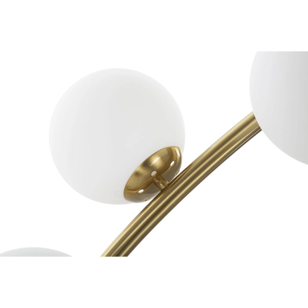 Lampada da Terra VKH208, Oro, Metallo, 130x45x220 cm