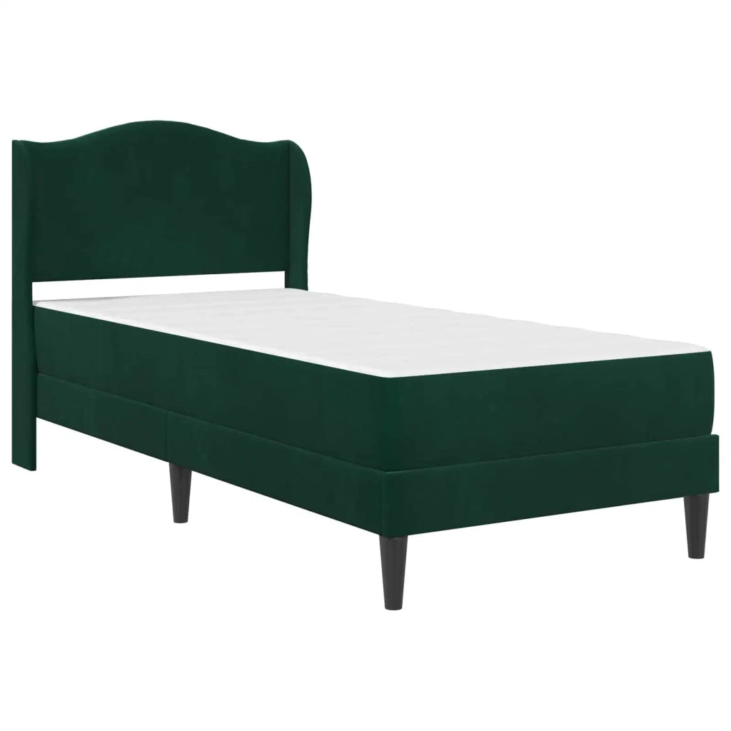Struttura del letto Verde Scuro 80 x 200 cm Velluto 3415168