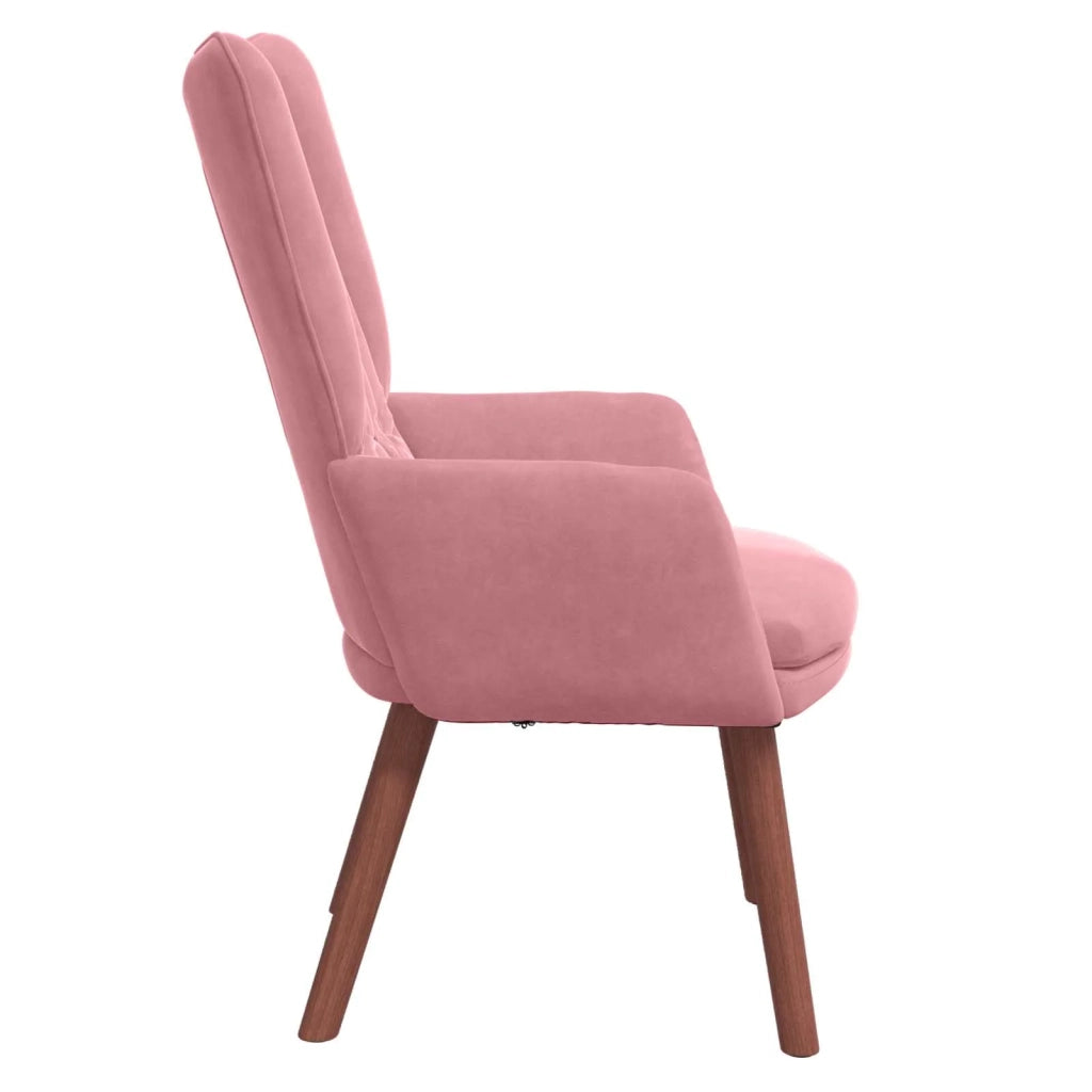 poltrona Rosa 63 x 67 x 94 cm Velluto 42001818