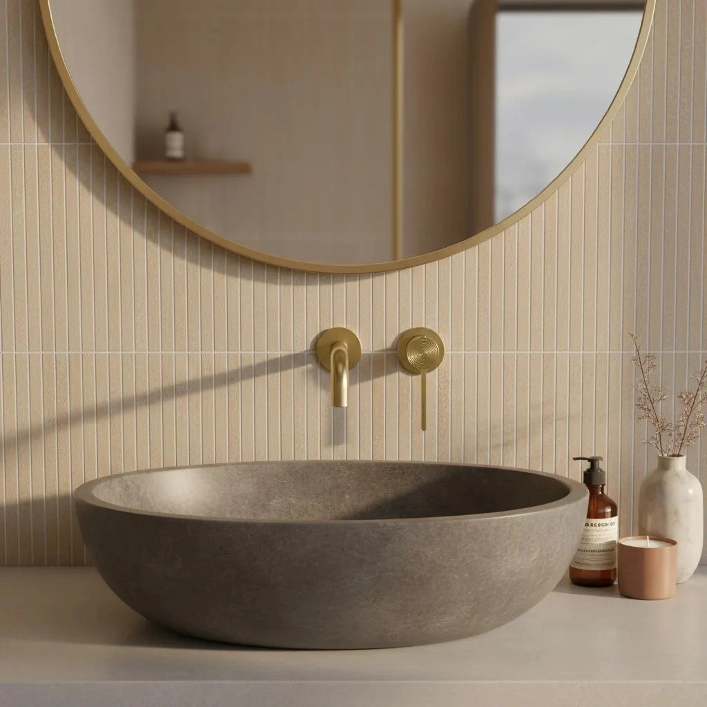 Rubinetto Da Parete Rea Foster Brush Gold
