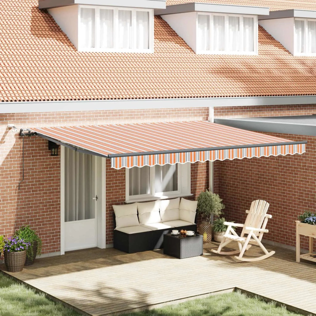 Tessuto per Tenda con Multicolore 450 × 300 cm Poliestere 3330934
