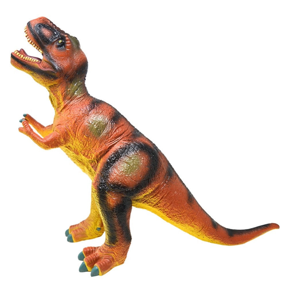 Trade Shop - Dinosauro T Rex Gigante Grandezza 47cm In Gomma Dinosauri Giocattolo Bambini -