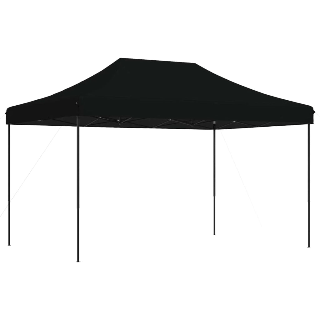 Tenda da Festa Pieghevole Pop-Up - Gazebo Nero 292x292x315 cm