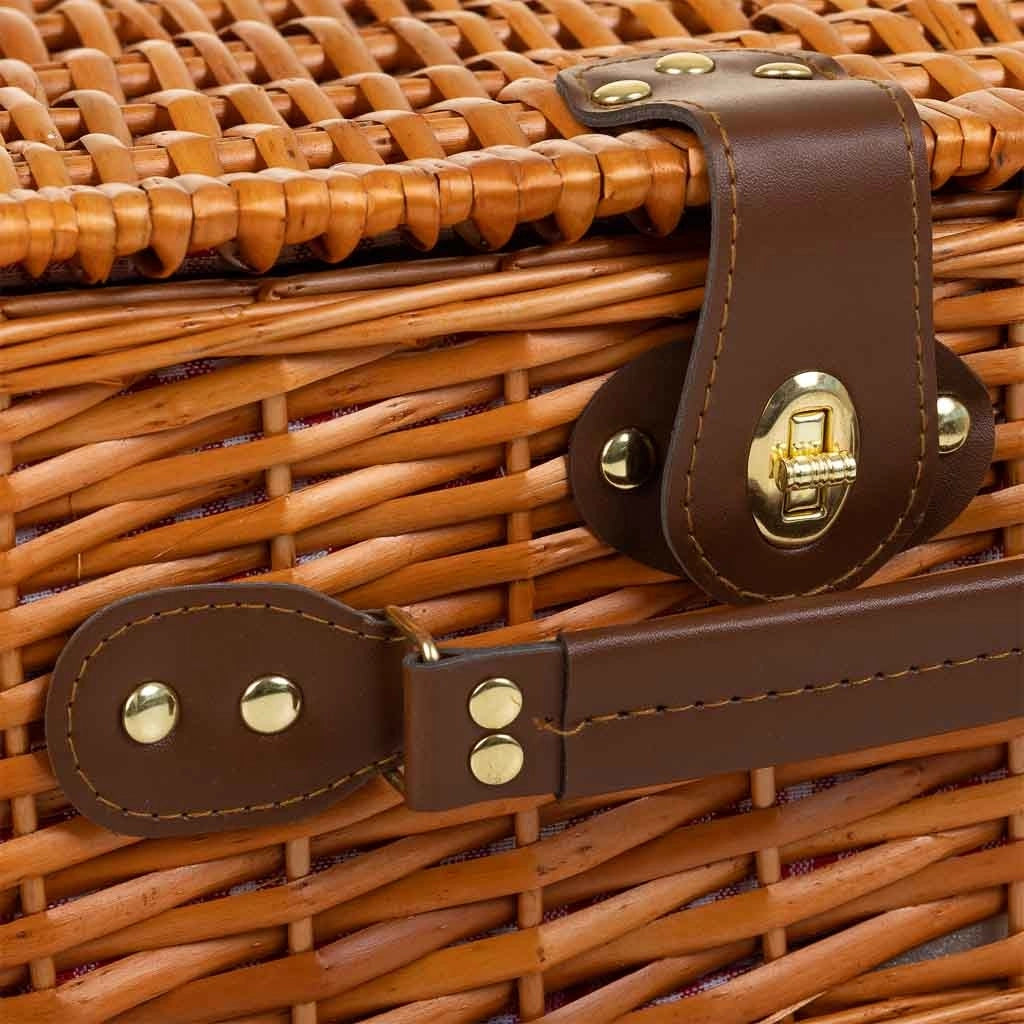 Cestino pic-nic marrone 40x28x20h