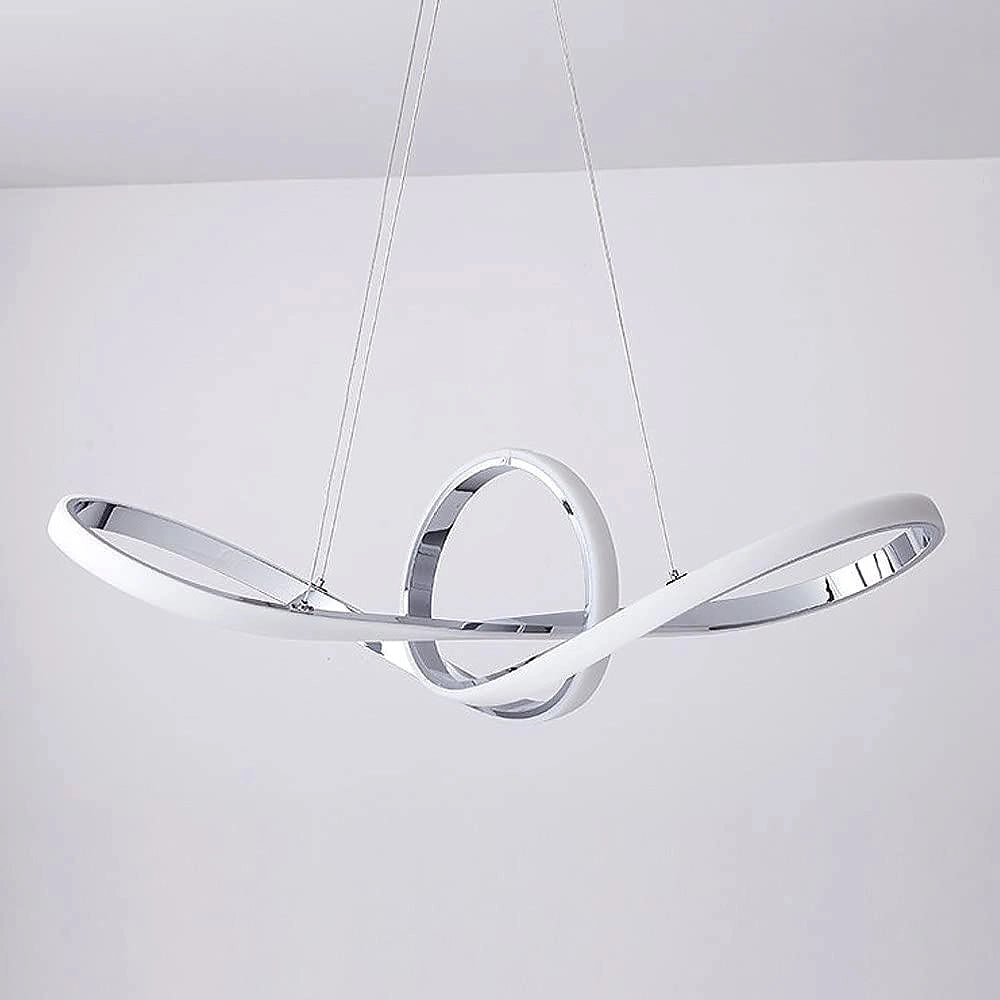 Lampadario Plafoniera a Sospensione illuminazione a Led Design Moderno ambienti Domestici e commerciali luce bianca naturale 4000K