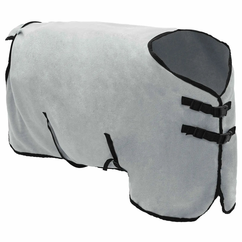 Coperta per Cavalli Grigio chiaro e rosa completo 105 cm CFW9750203