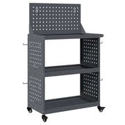 Carrello per Attrezzi con ruota Antracite 65 x 35 x 111 cm CFW1329492
