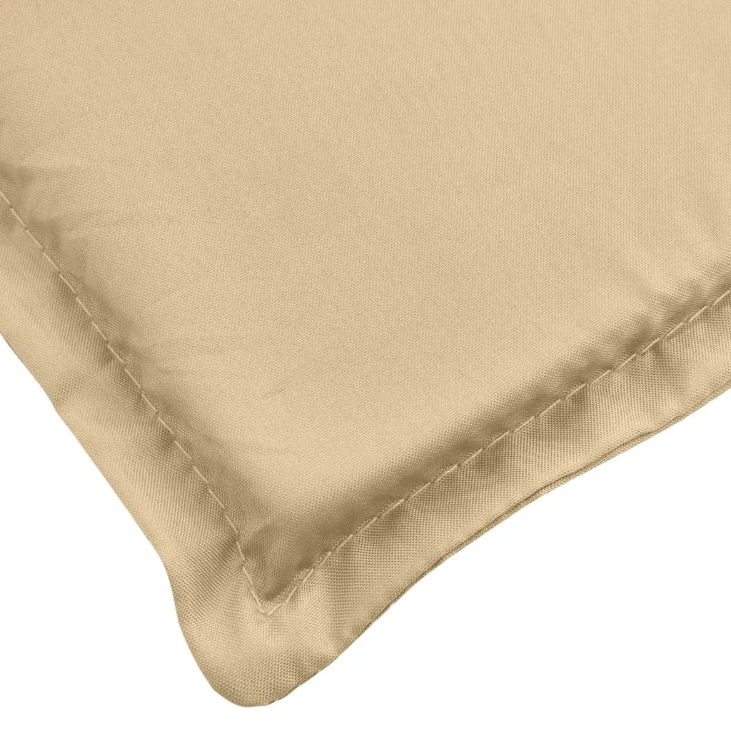 Cuscini Sedia Schiena Bassa 6 pz | Cuscini per sedie Beige M¨¦lange 100x50x4 Tessuto
