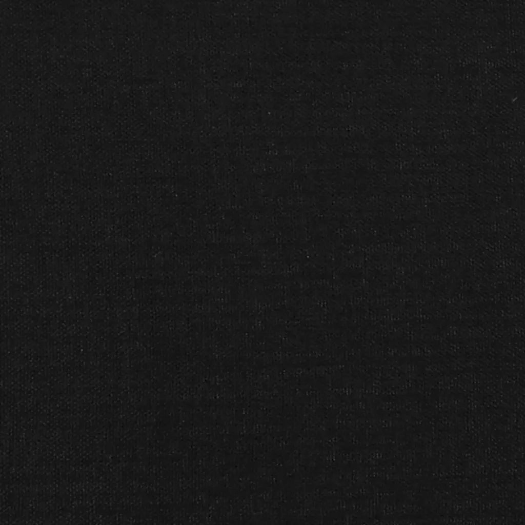 Giroletto senza Materasso Nero 120x190 cm in Tessuto 3270501