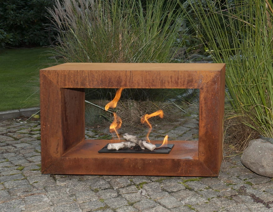 Biocamino Katami Corten - Vetri laterali