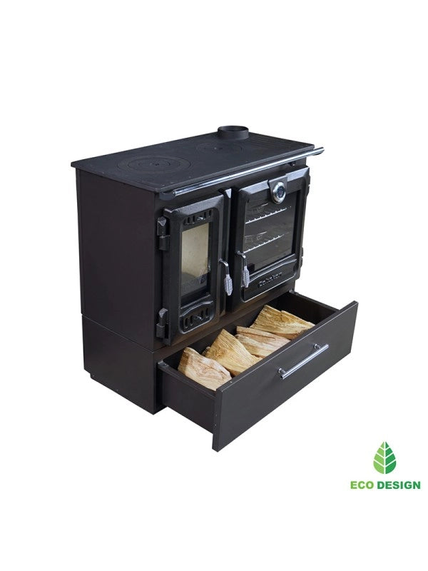 Stufa a legna indipendente con forno - 216 Box