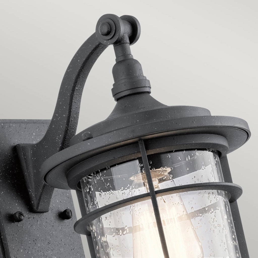 Applique esterna Royal Marine nero anticato E27 60W Kichler