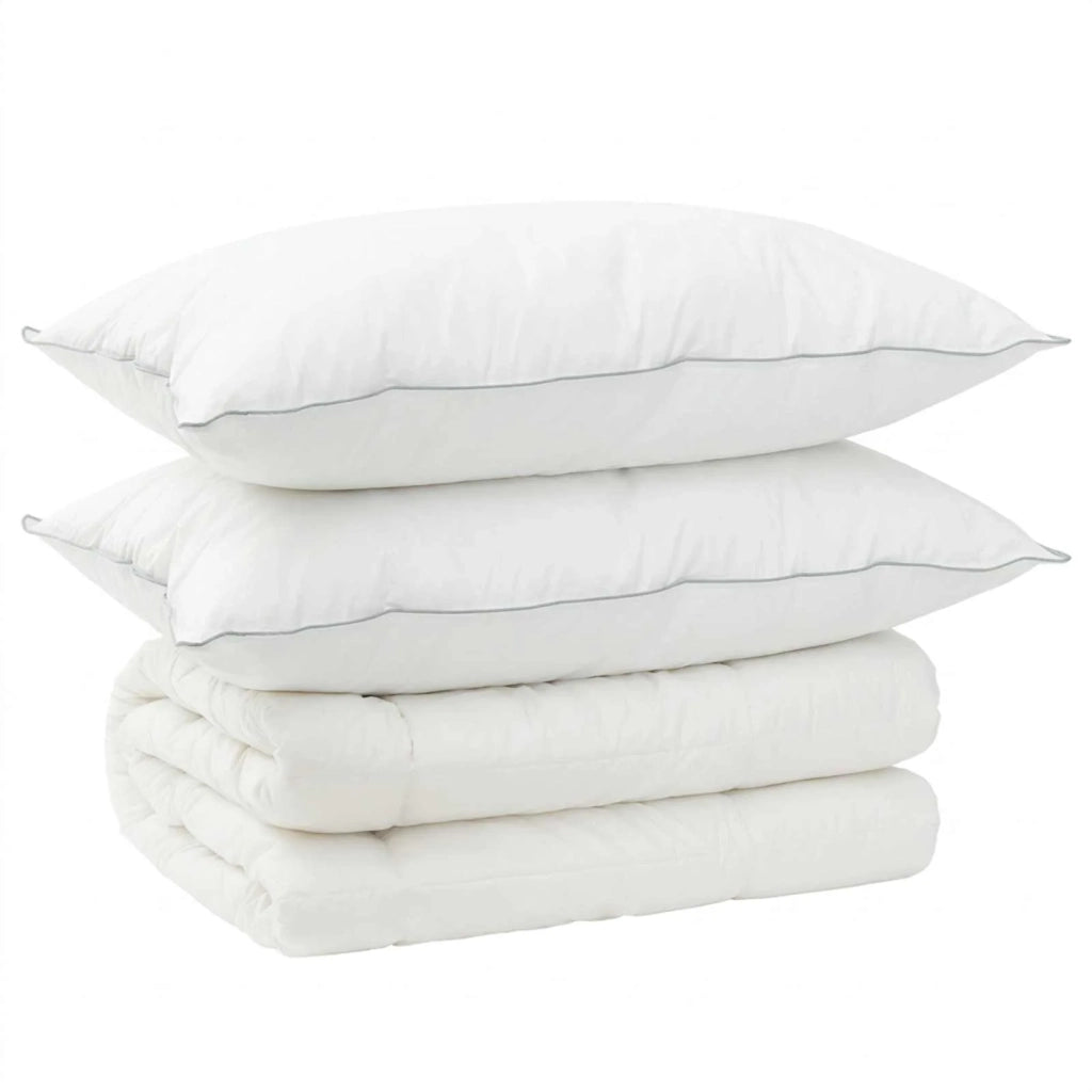 Set di piumone e cuscini 3 pcs 135 x 220 cm 4 stagioni 300 GSM 3441779