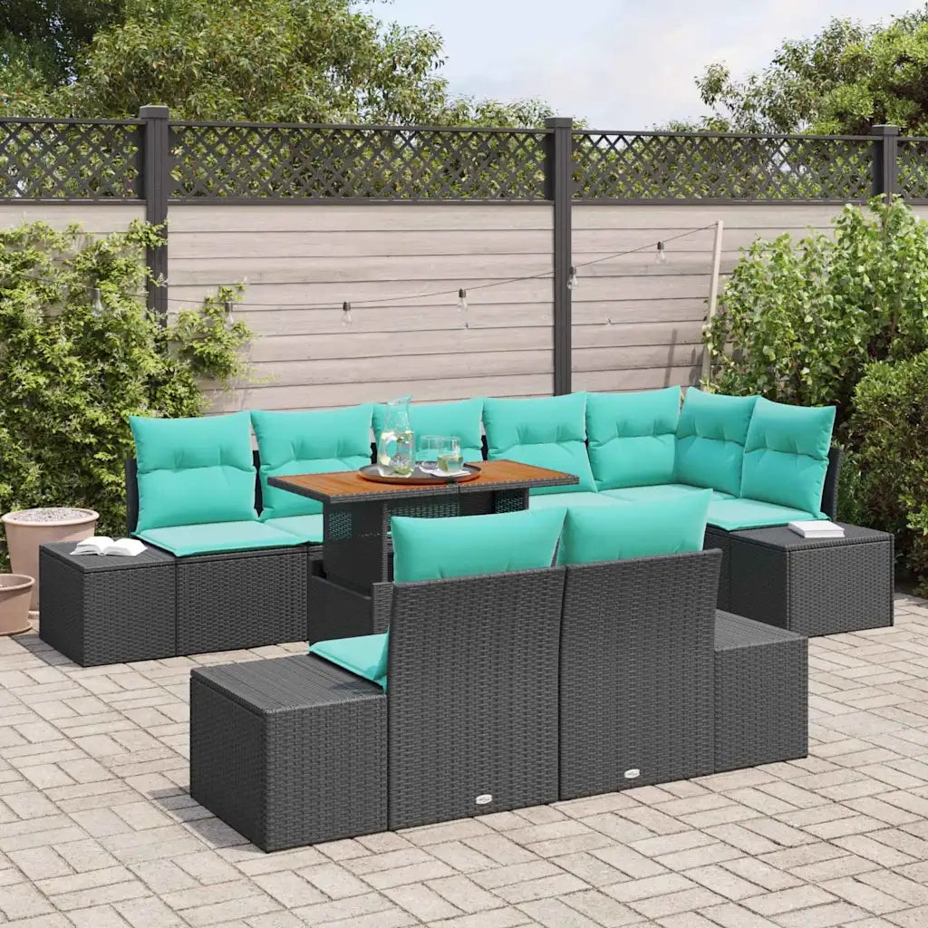 Set da Pranzo per Giardino 9 pz 8-Numero di posti 3349983