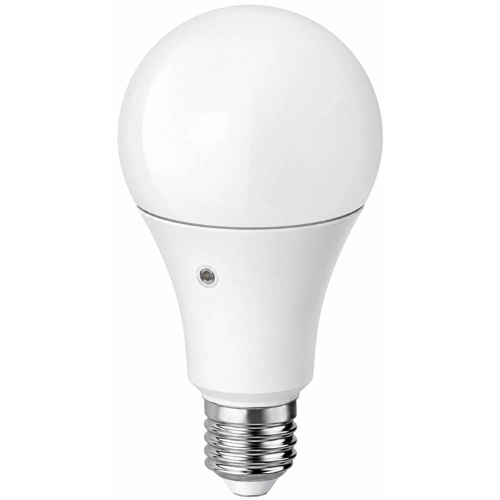 Lampadina led goccia a60 e27 9w 4000k 810lm con sensore crepuscolare *** numero pezzi 5, confezione 1