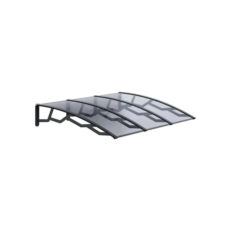 Pensilina da esterno con lastra in policarbonato anti-UV 140x180 cm