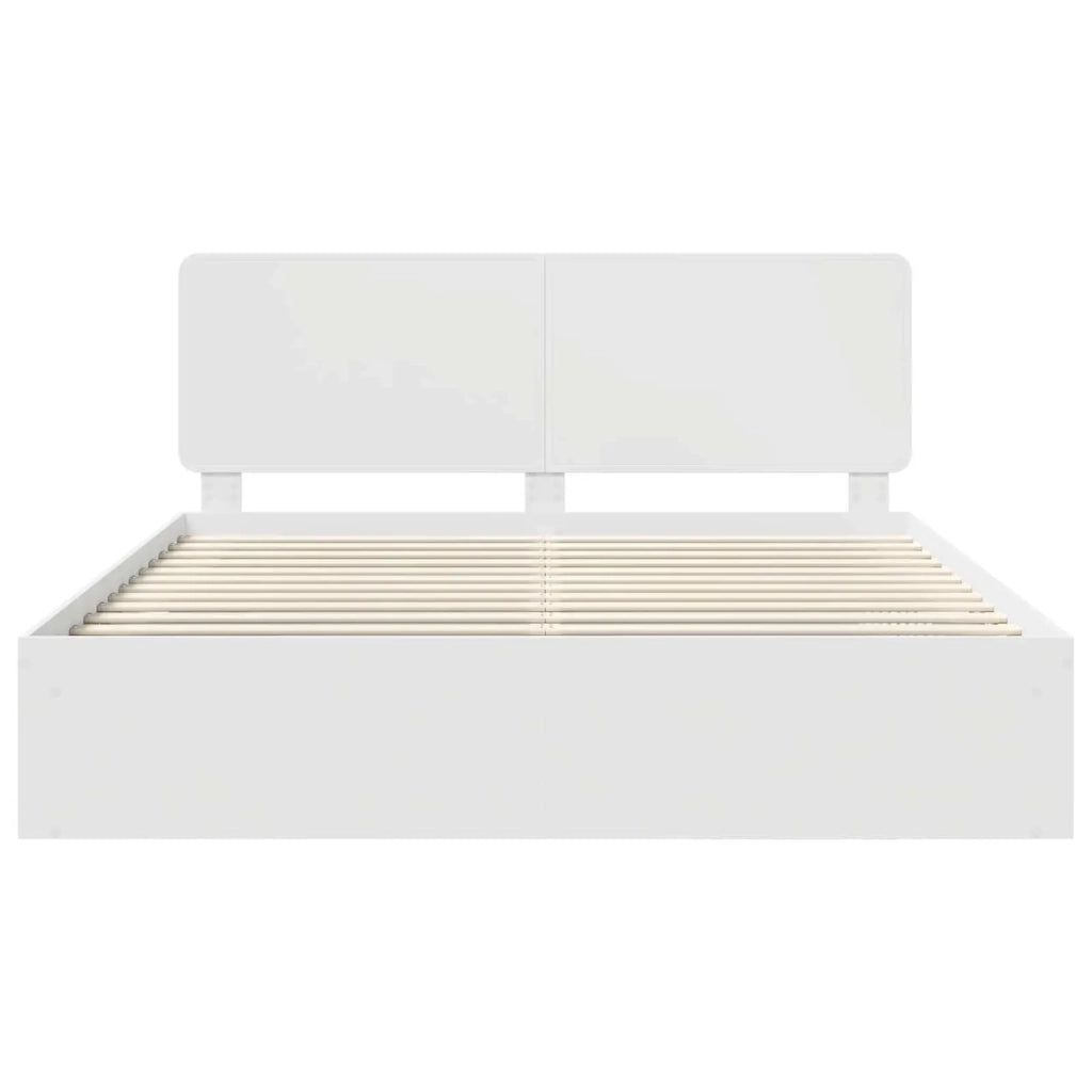 Struttura del letto Bianco 180 x 200 cm Pino massello 3412452