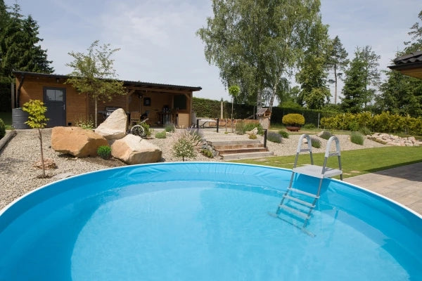 Azuro - 5,0 x 1,2 m, RATTAN, senza scala e filtro, con fori fuori asse