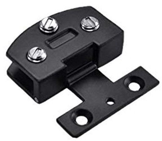 Viti per serramenti di alta qualità - Zinco lega - Adatto per viti da 5-8mm - Durevole - 2 pezzi - Serramento per porte di vetro