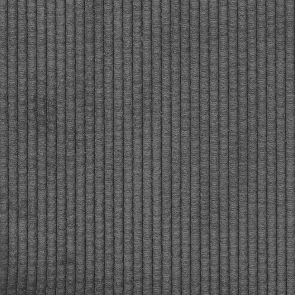 Modulo Centrale Divano Modulare con Cuscini Grigio Scuro 100 cm 154797